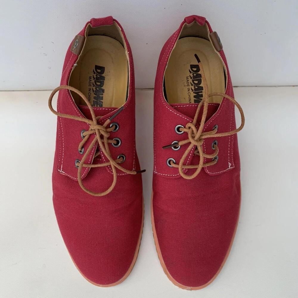 Dadawen Red Shoes Loafers Men’s Sz 43 Or 10 Men’s